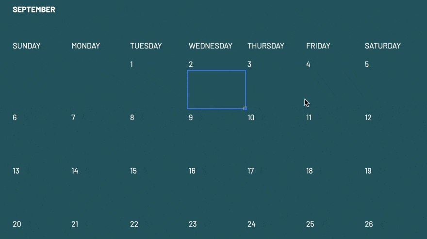 Adding entries to Google Sheets calendar