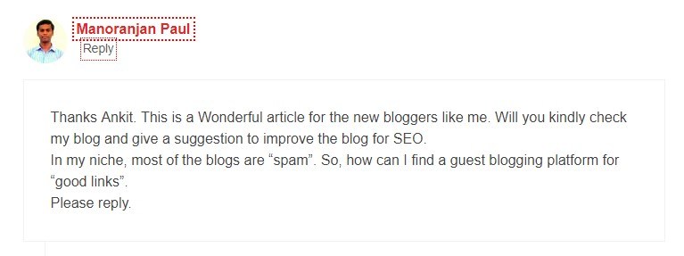 Blog comments topic ideas