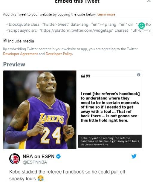 Embed this tweet