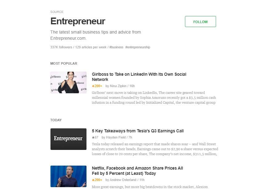 feedly content ideas