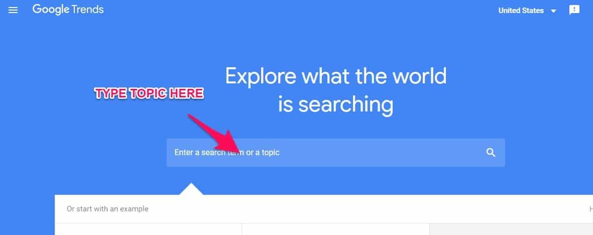 google trends