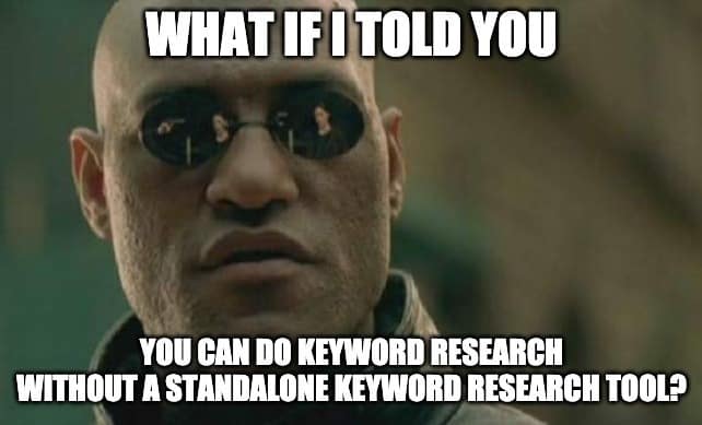 Keyword Research Extensions Meme
