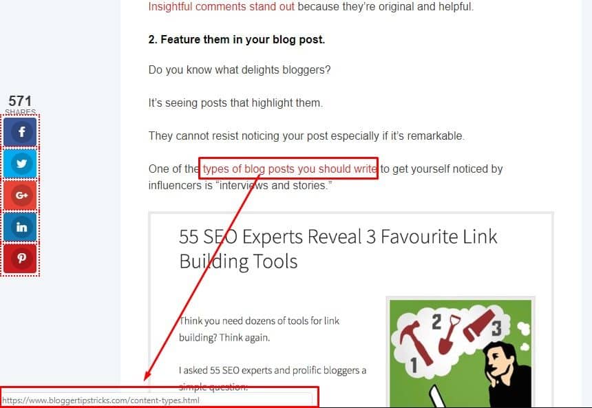 Outbound links