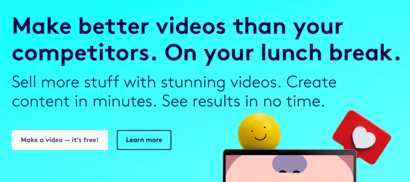 Biteable Homepage