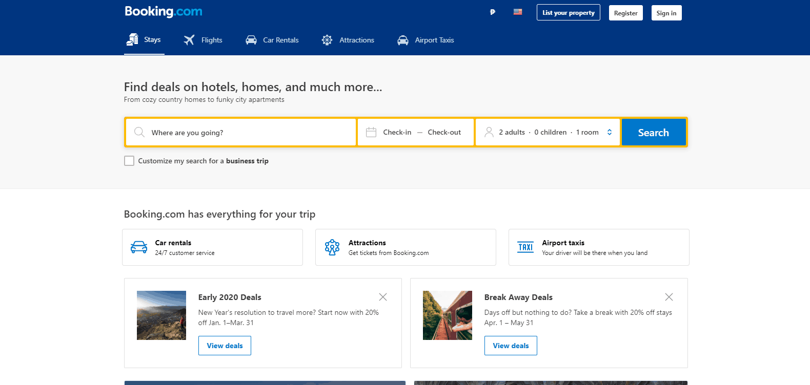 booking.com affiliate program