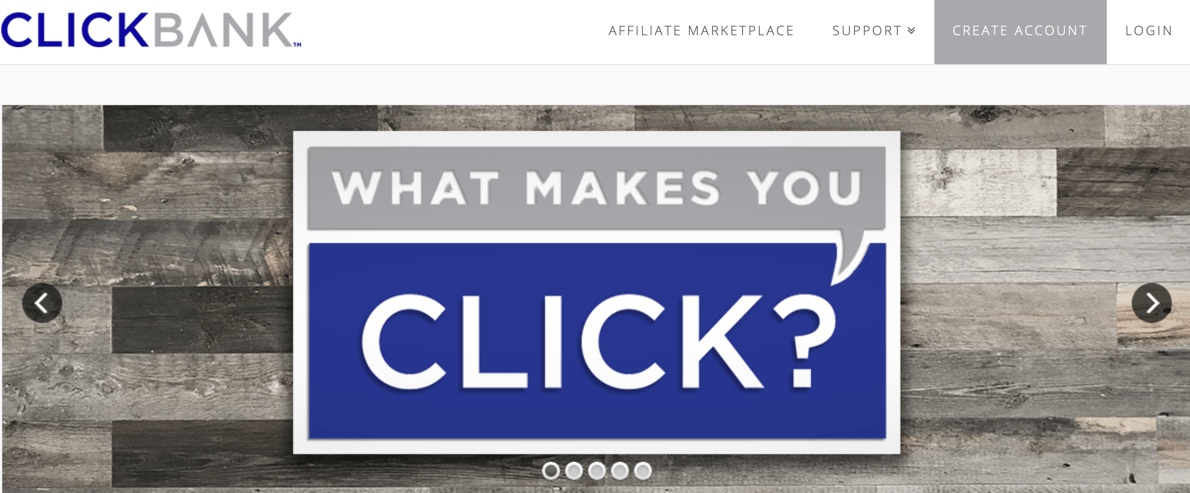 ClickBank Homepage