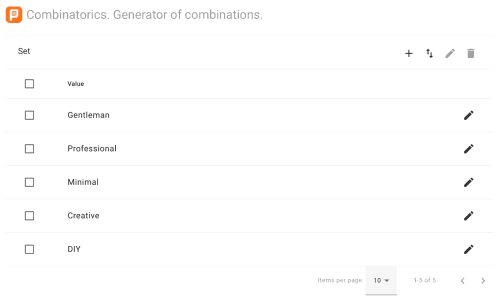 Combinatronics