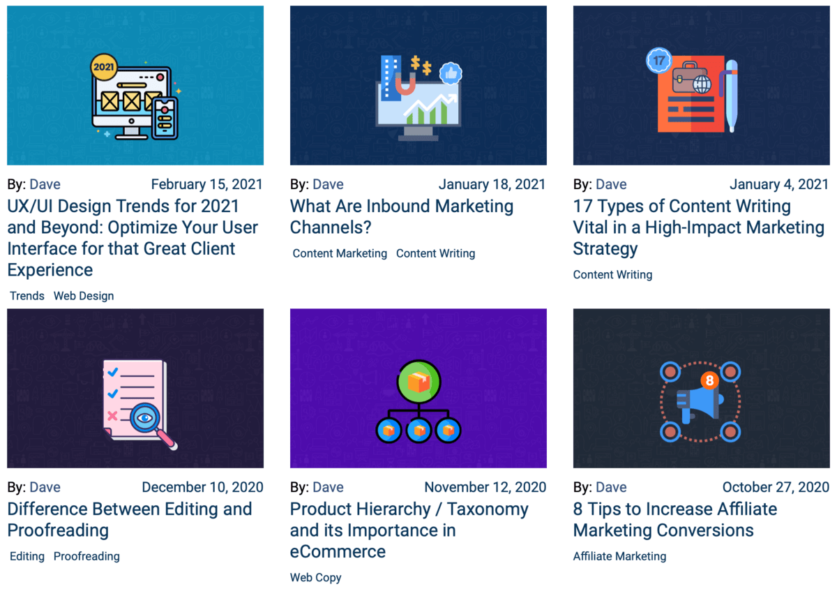 Content Development Pros Blog Posts