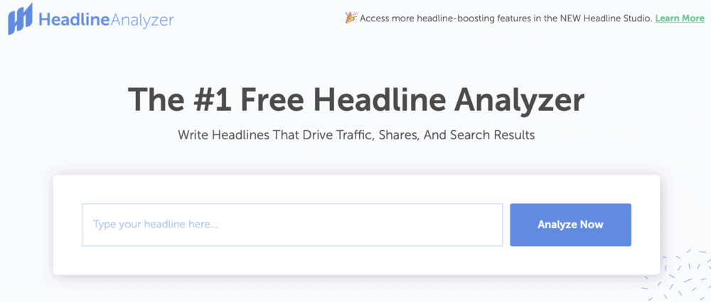 CoSchedule Headline Analyzer