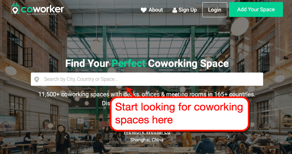 Coworker Homepage
