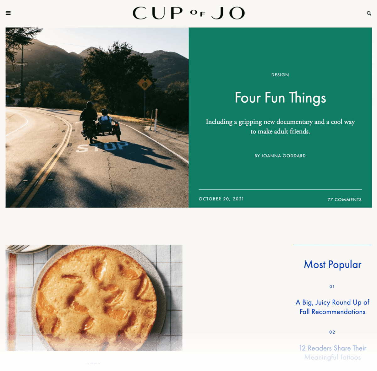 Cup of Jo
