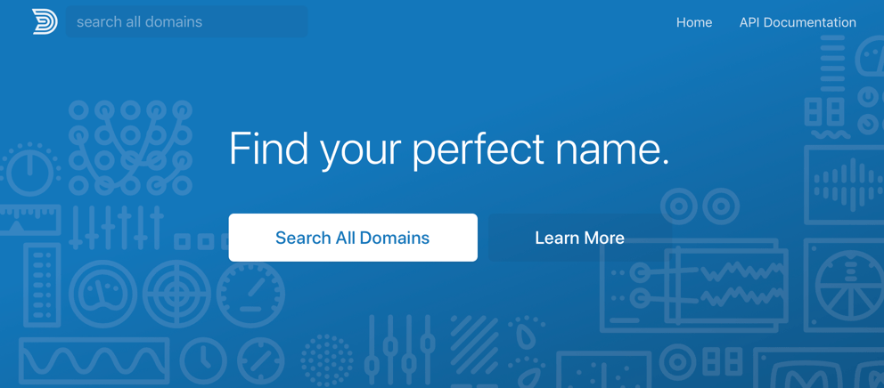 Domainr Homepage