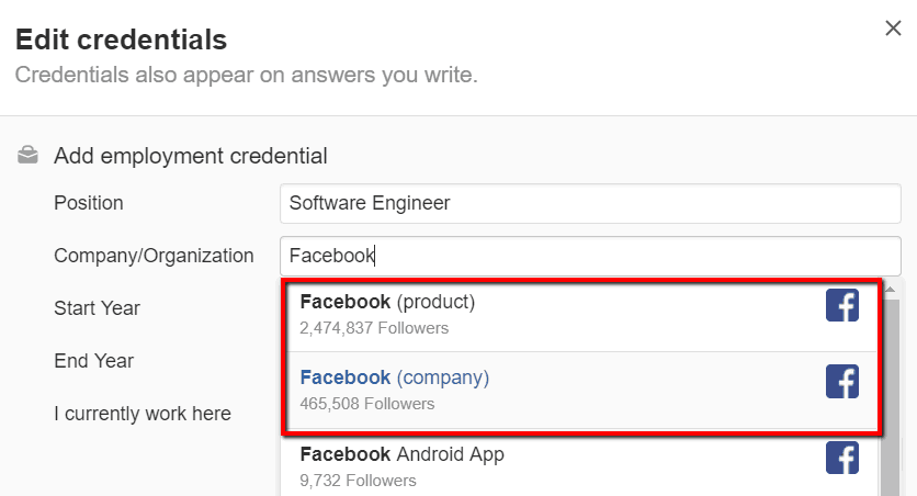 facebook topics