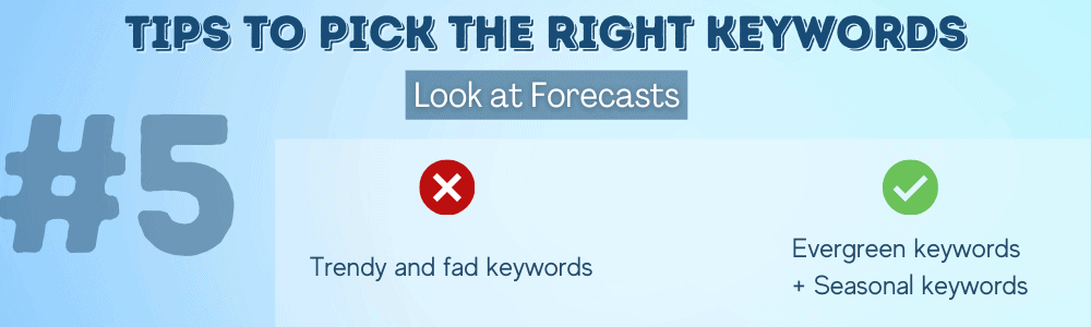 Look at Forecasts