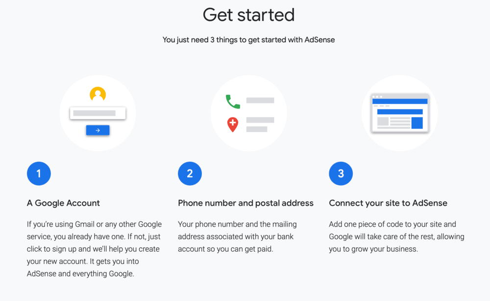How to get started with Google AdSense