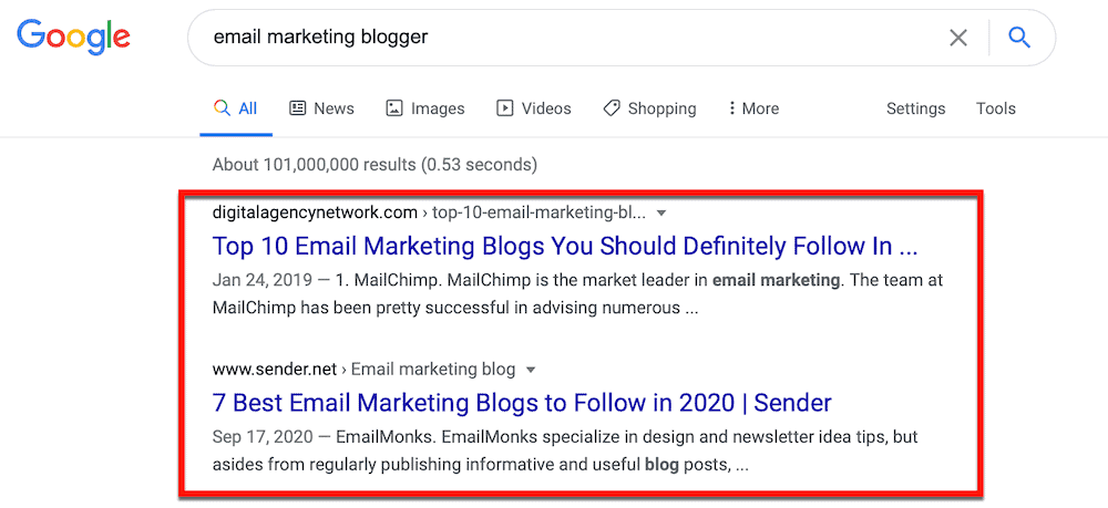 Looking for experts on Google