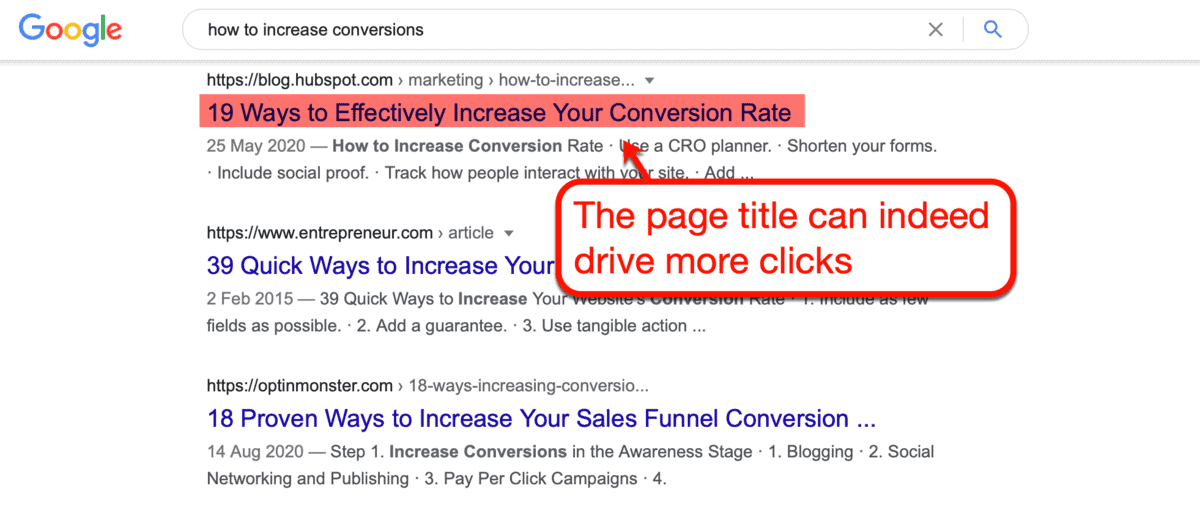 SERP Headlines