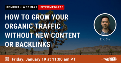 grow organic traffic without backlinks and new content grow organic traffic without backlinks and new content