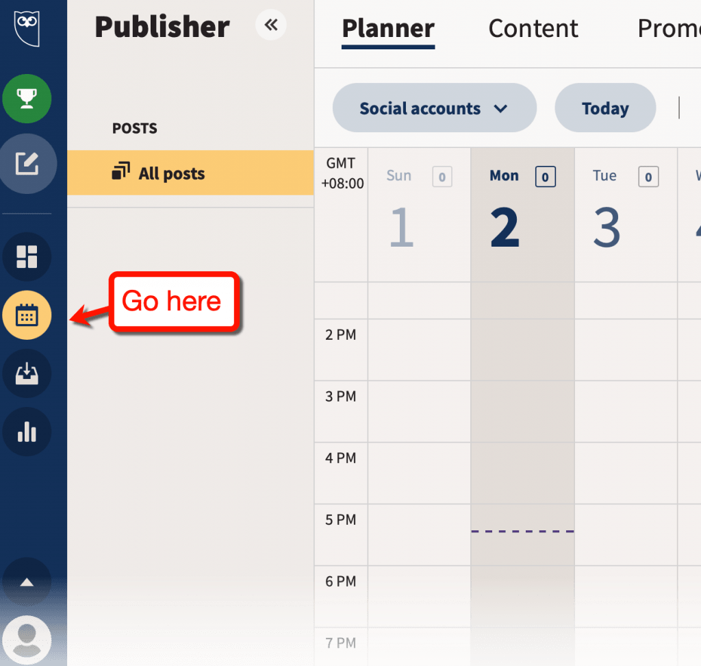 Hootsuite Publisher