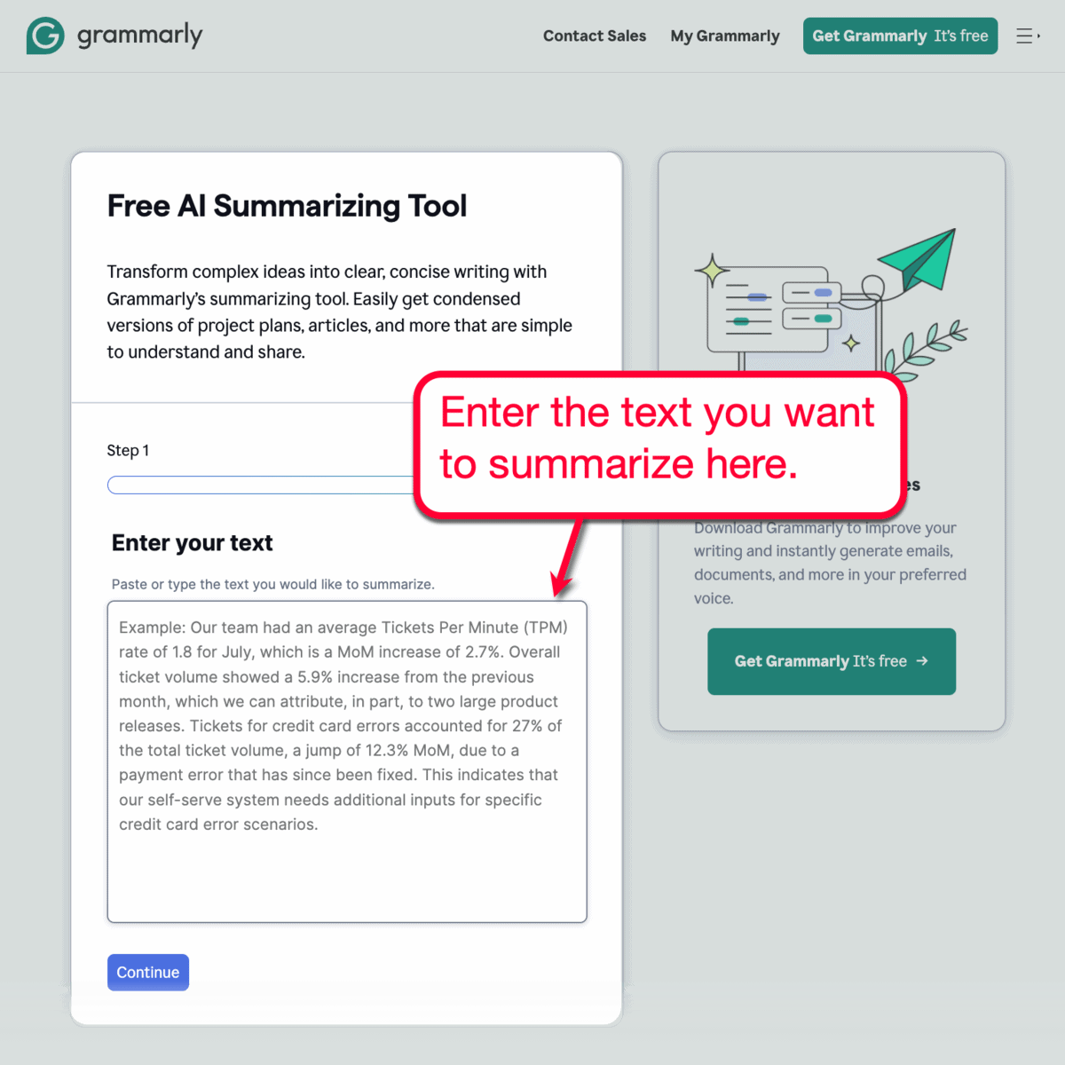 Free AI Summarizer