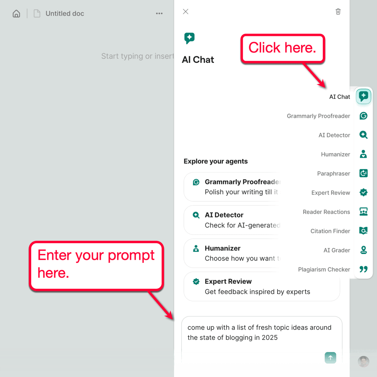 AI Chat Paraphraser
