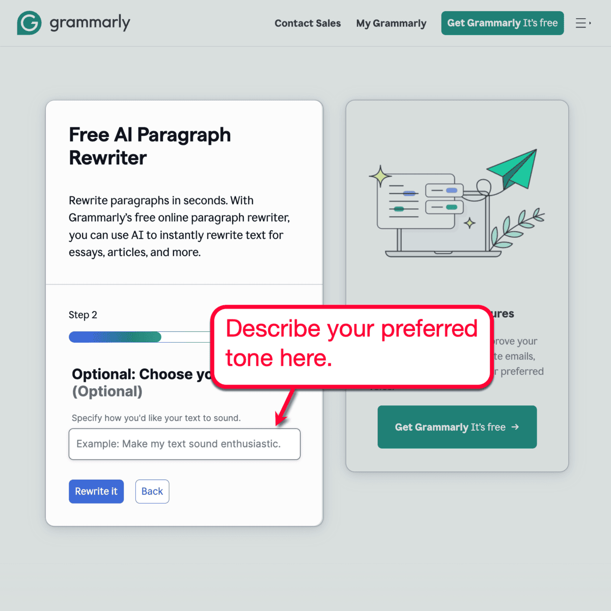 AI Paragraph Writer Details