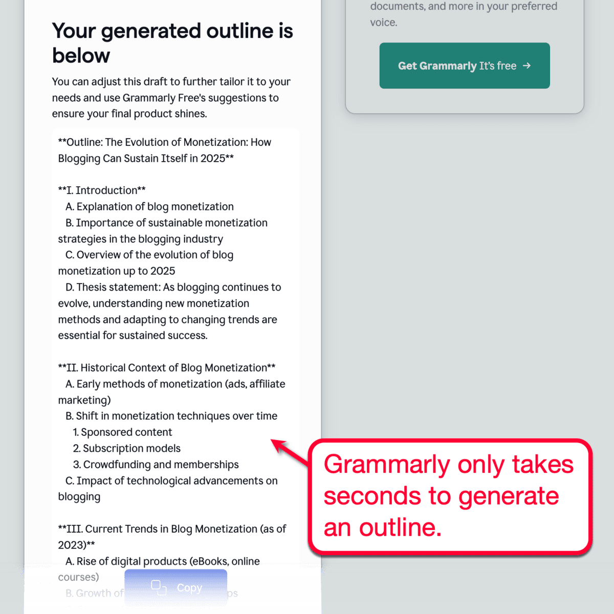 AI-Generated Outline