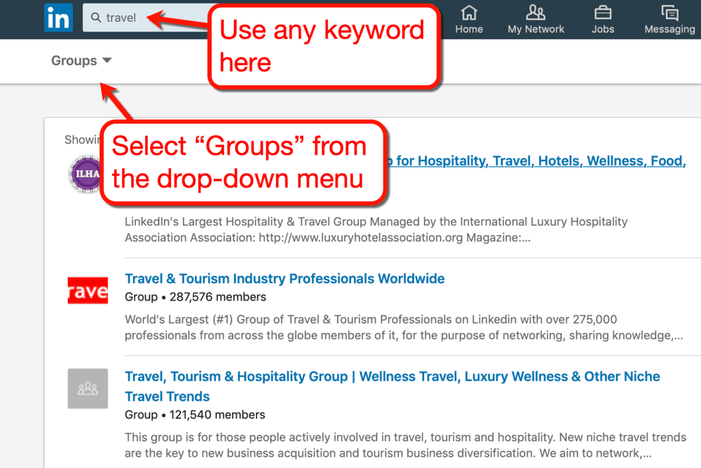 linkedin groups