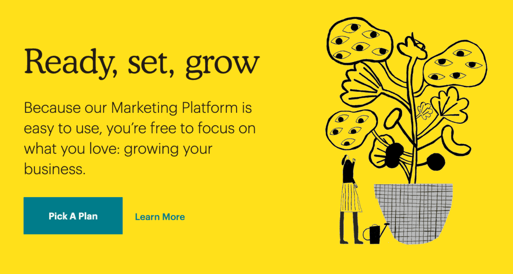 MailChimp Homepage
