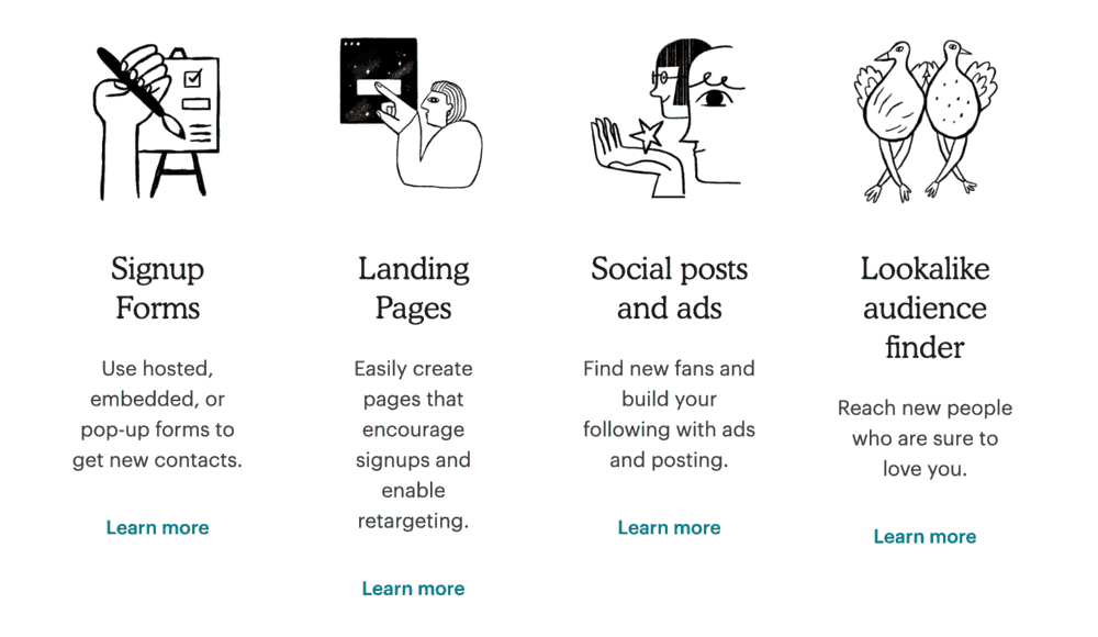 MailChimp Features