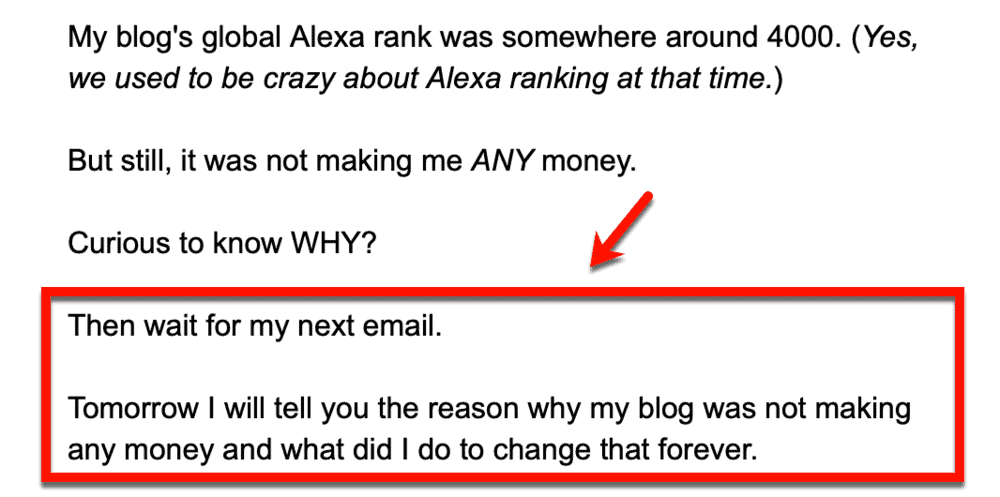 Master Blogging Open Loop
