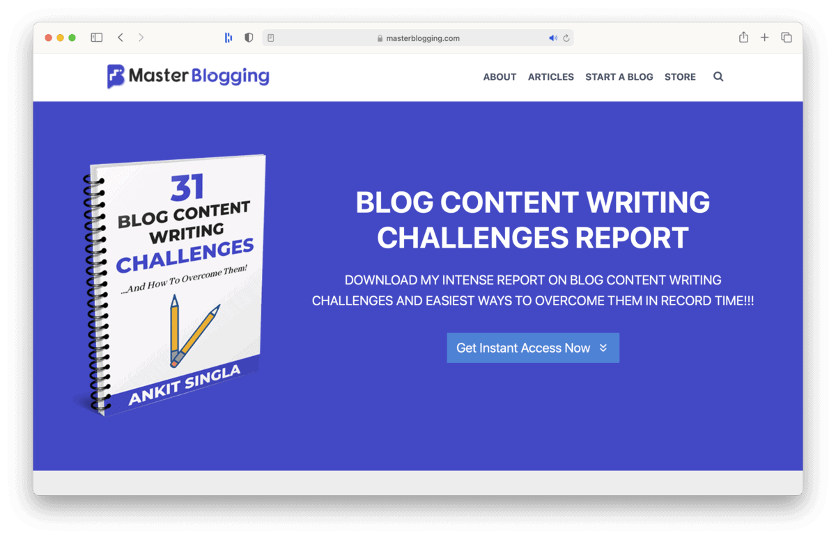 Master Blogging