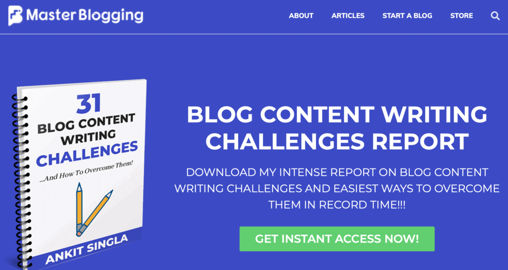 Master Blogging