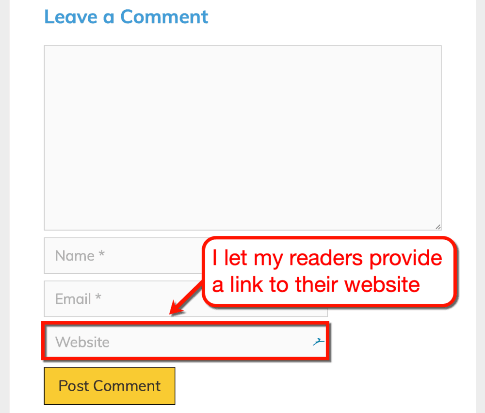 Master Blogging Comments System