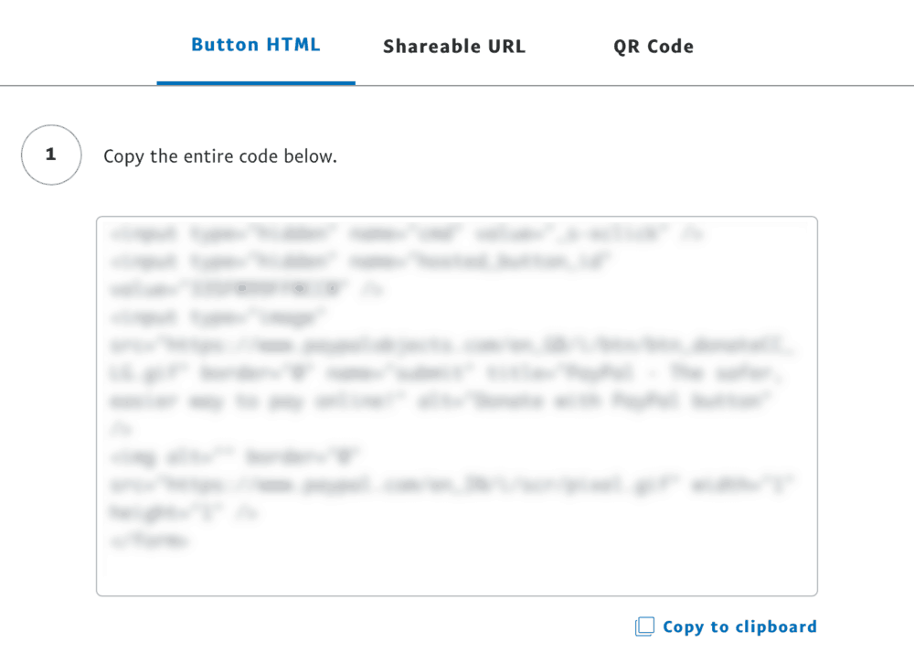 PayPal Donation Button Code