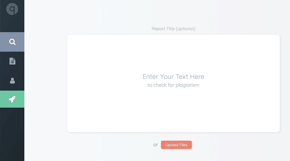 Quetext User Interface