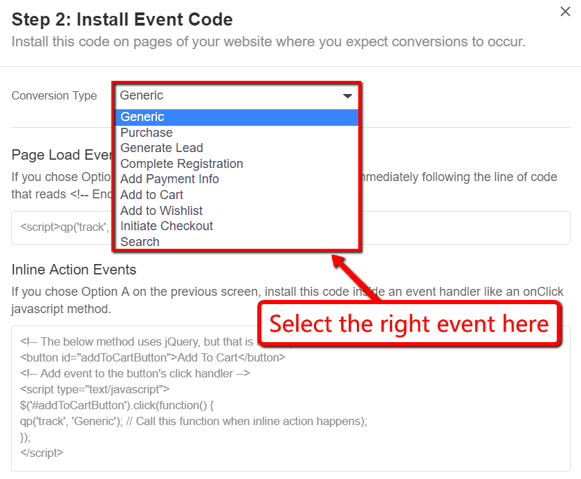 quora event code