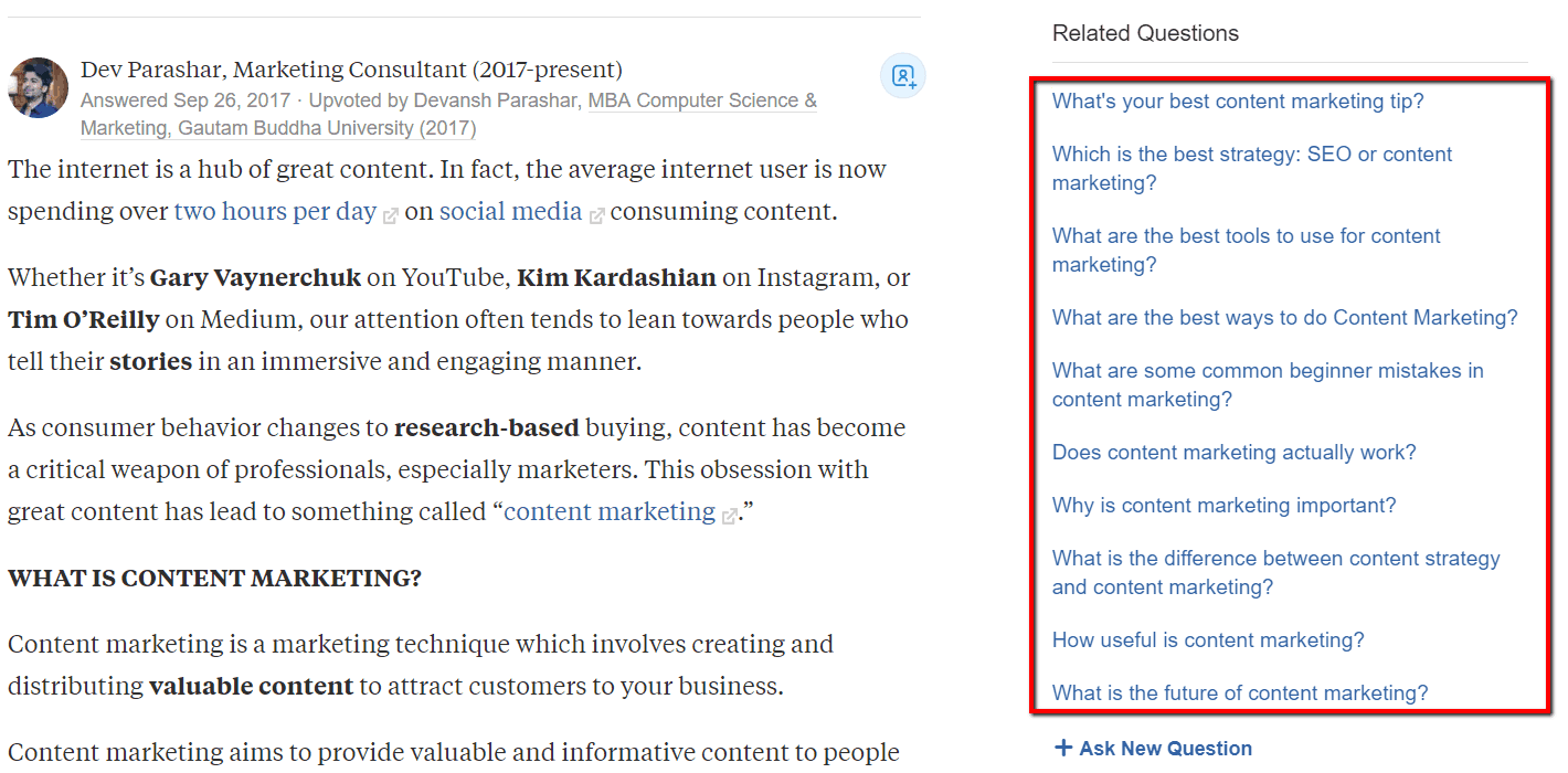 quora related questions