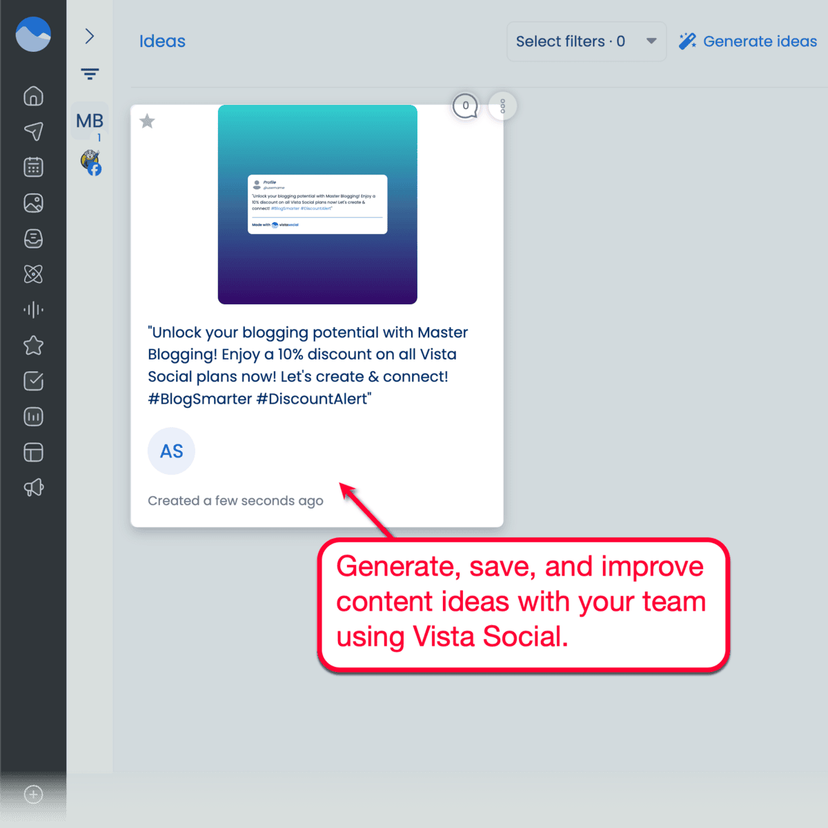 Vista Social Ideas