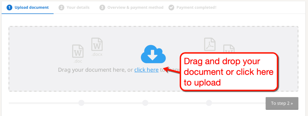 Scribbr Interface