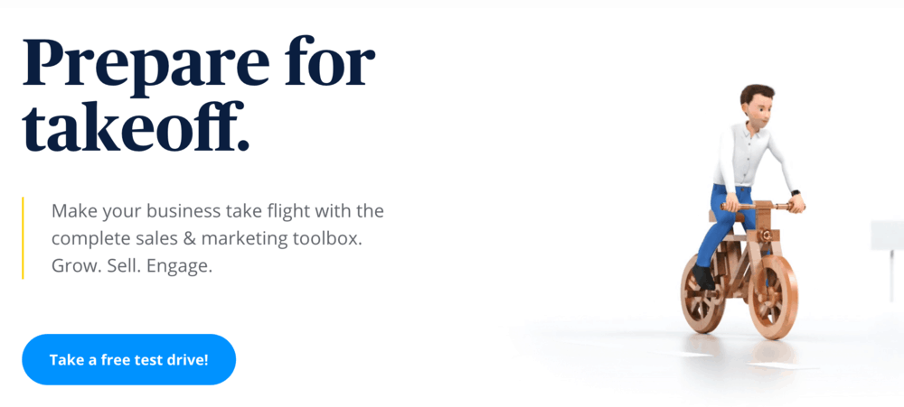 Sendinblue Homepage