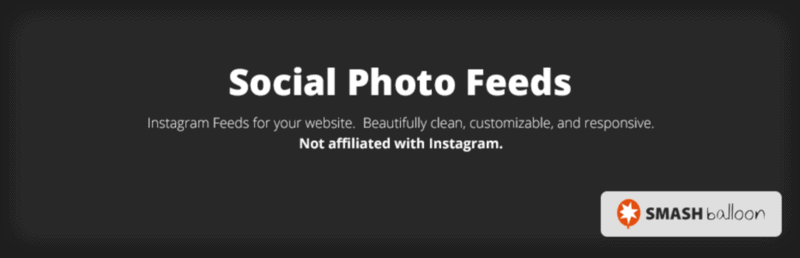 Smash Balloon Social Photo Feeds
