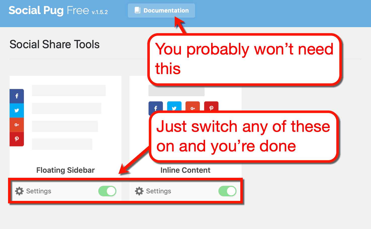 Social Pug Toolkit