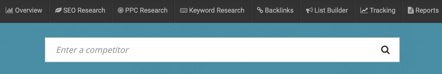 spyfu start page