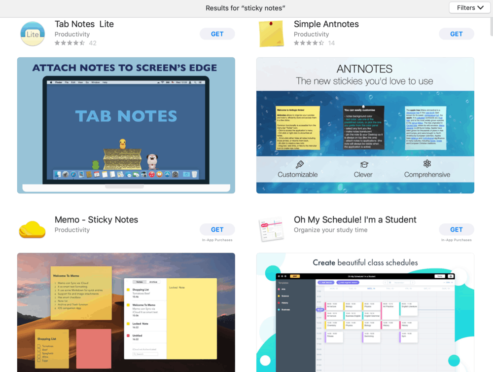 Sticky Notes Apps for MacOS