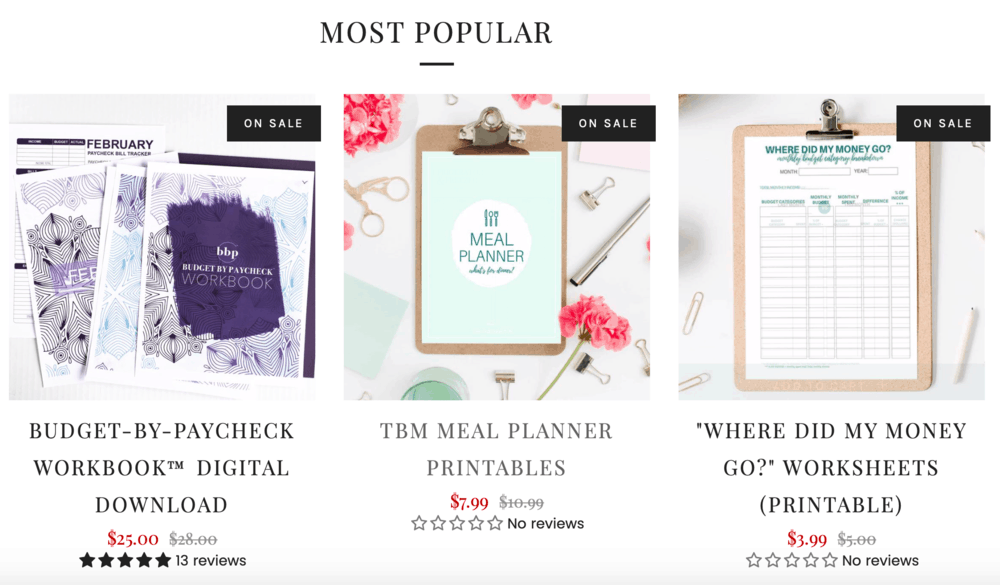 The Budget Mom Homepage
