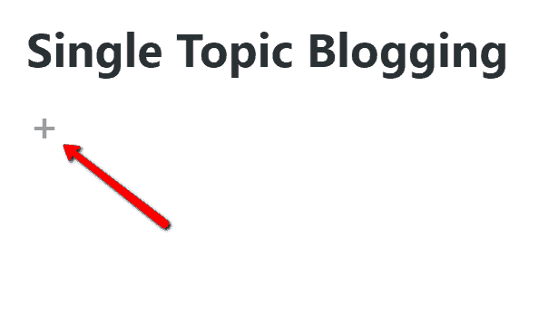 Workflowy Create blog post outline