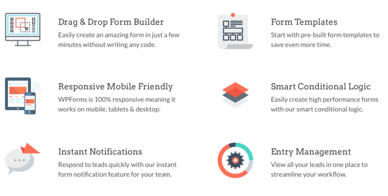 WPForms Features
