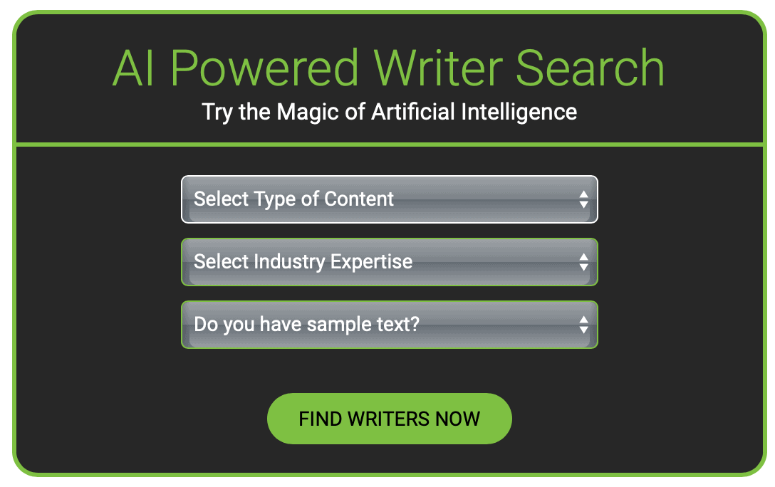 WriterAccess AI Search