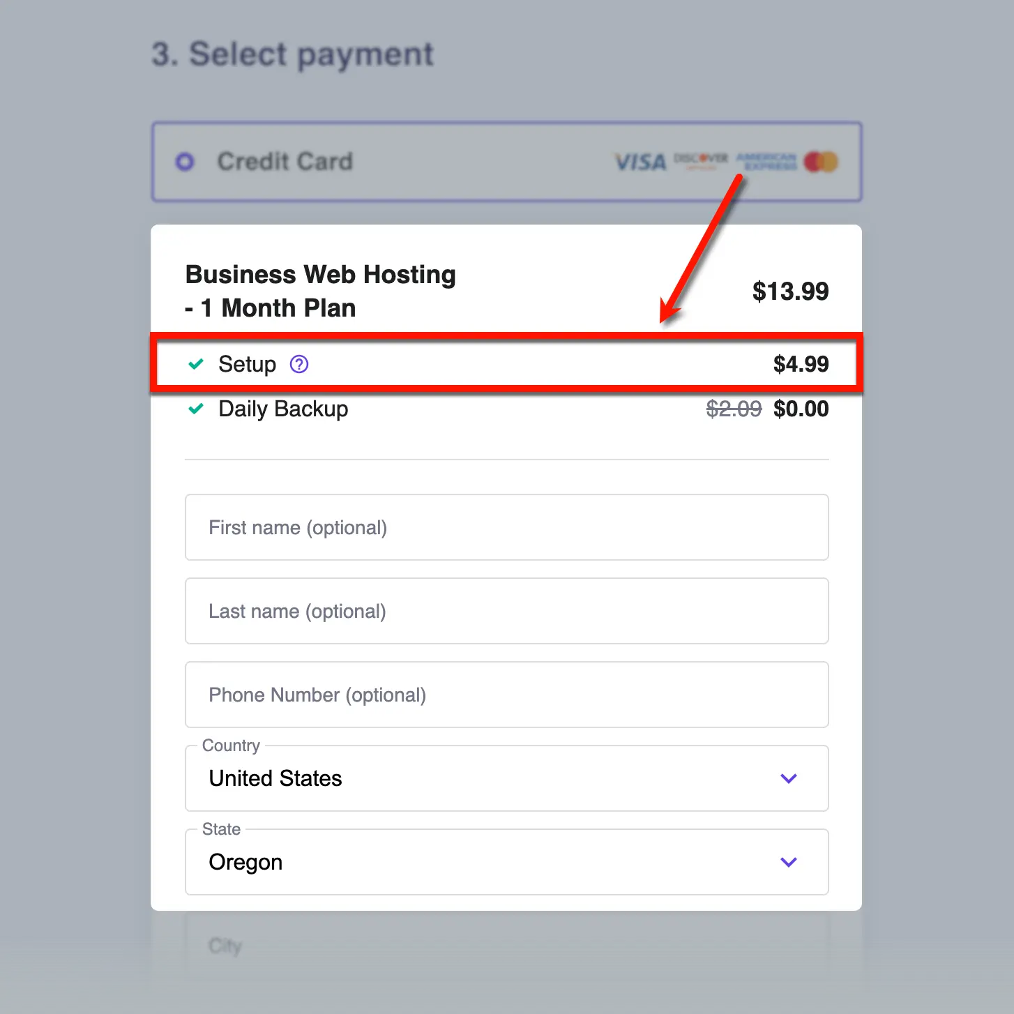 Hostinger Setup Fee